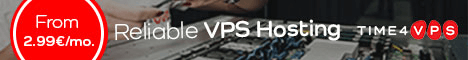 Time4VPS - VPS hosting in Europe